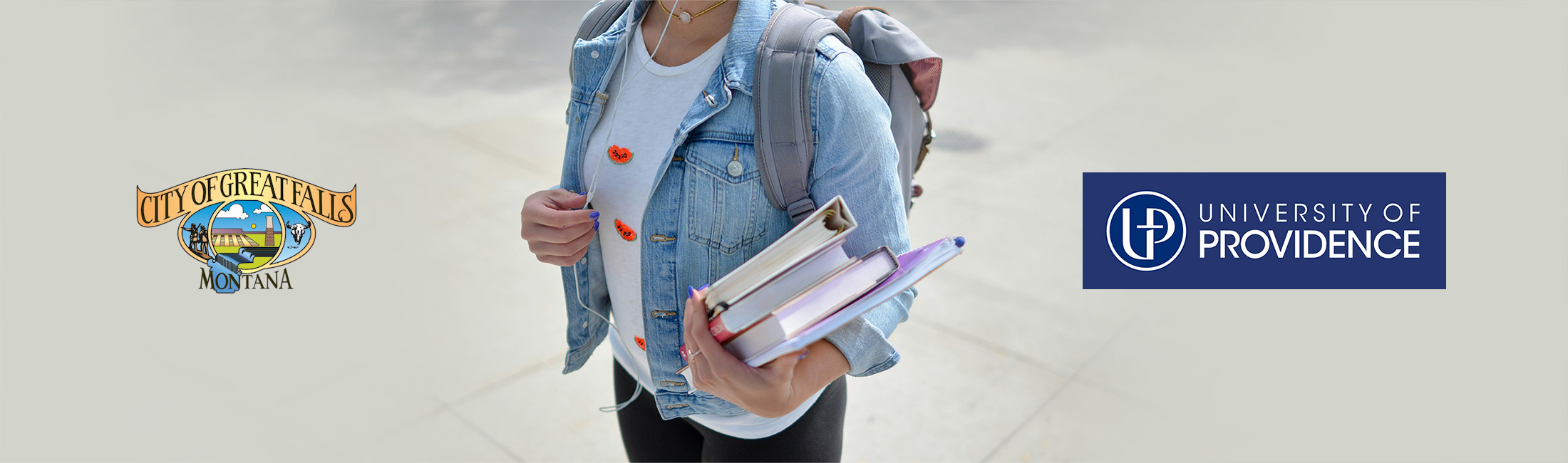 woman wearing backpack