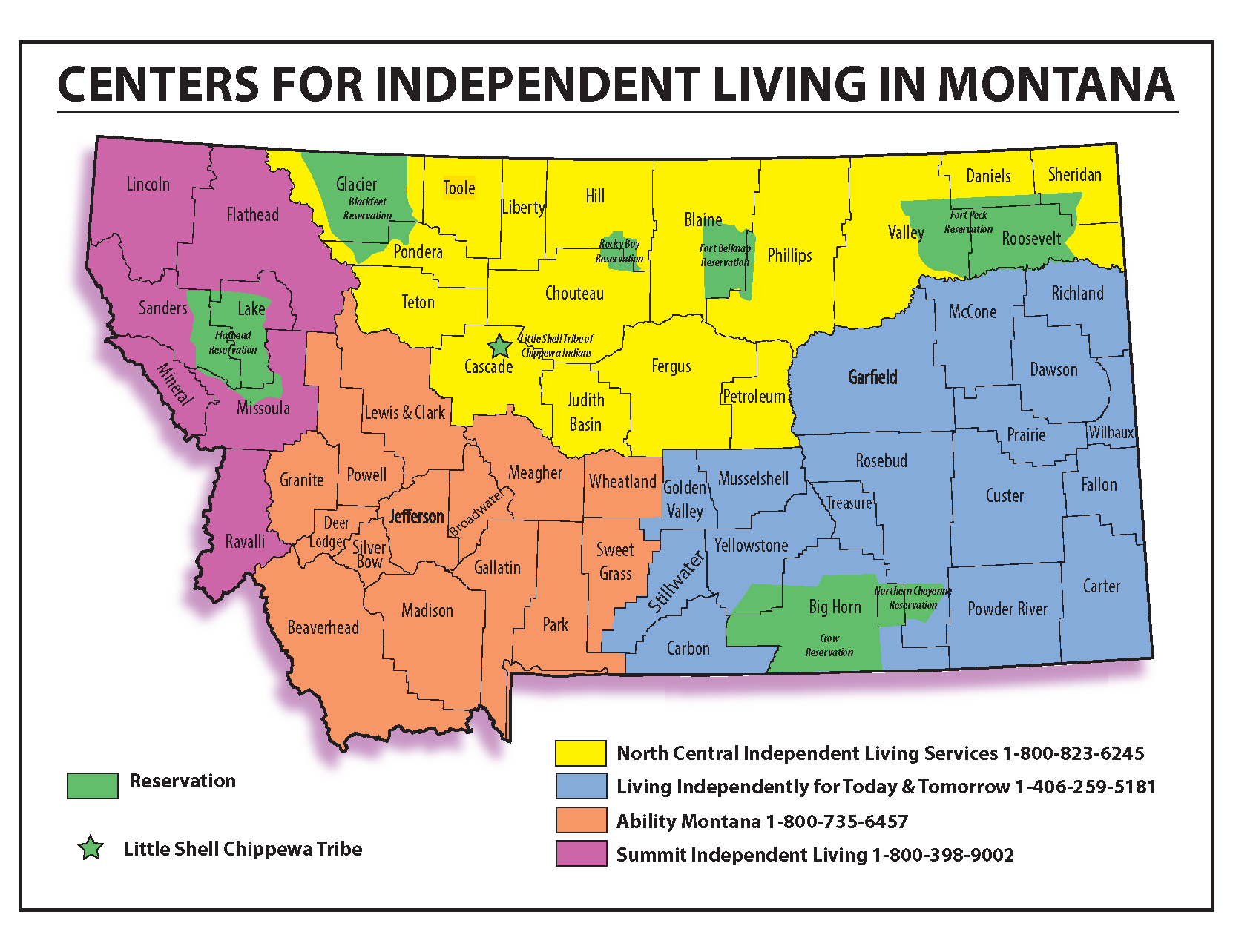 CIL Coverage Map