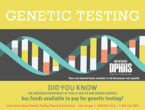Genetic Testing Postcard