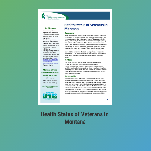Health Status of Veterans in Montana