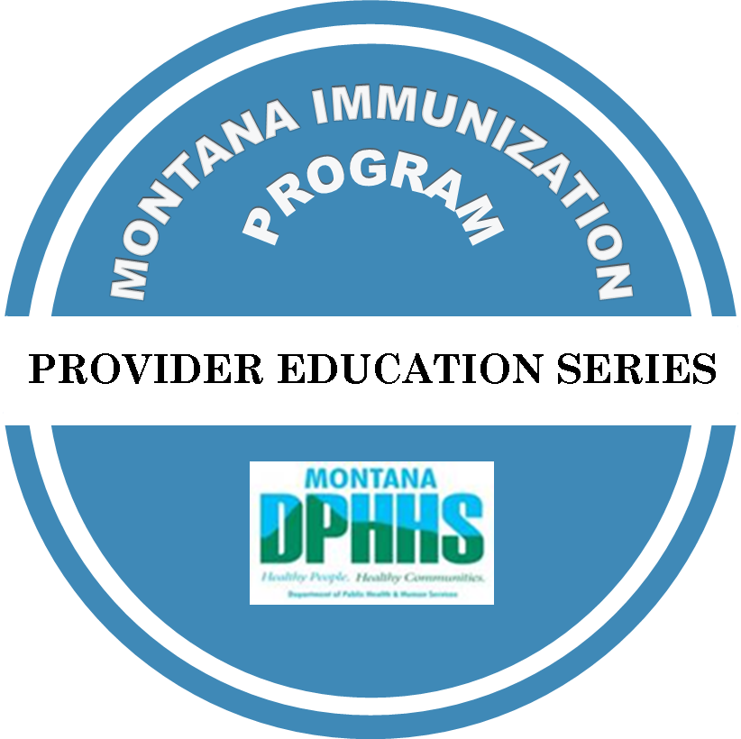 Montana Immunization Provider Education Series Logo